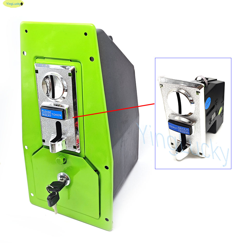 Arcade Toy Claw Vending Machine - Caixa de Armazenamento de Fichas para