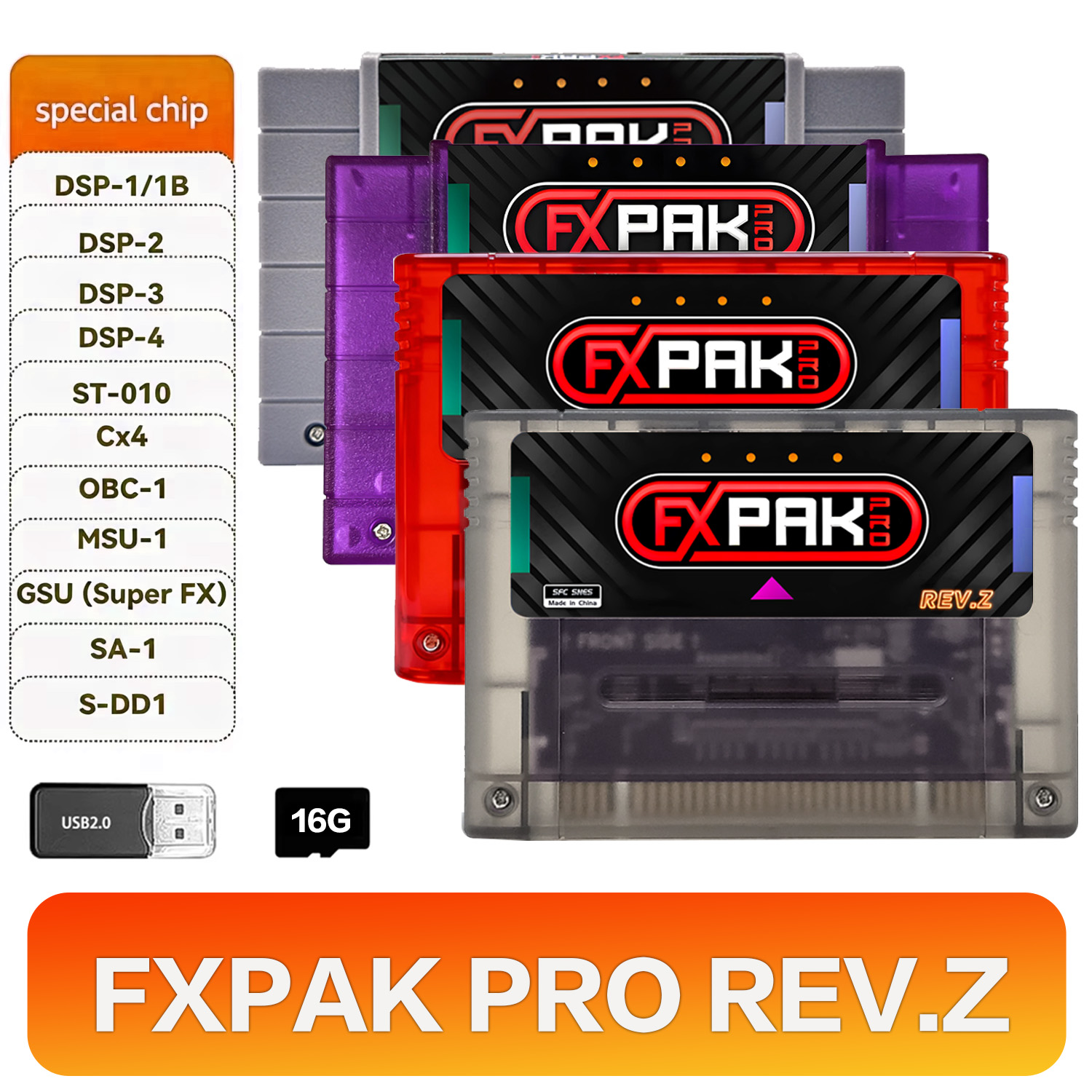 Arcade Z - Cartucho de Jogo FXPAK Pro SNES