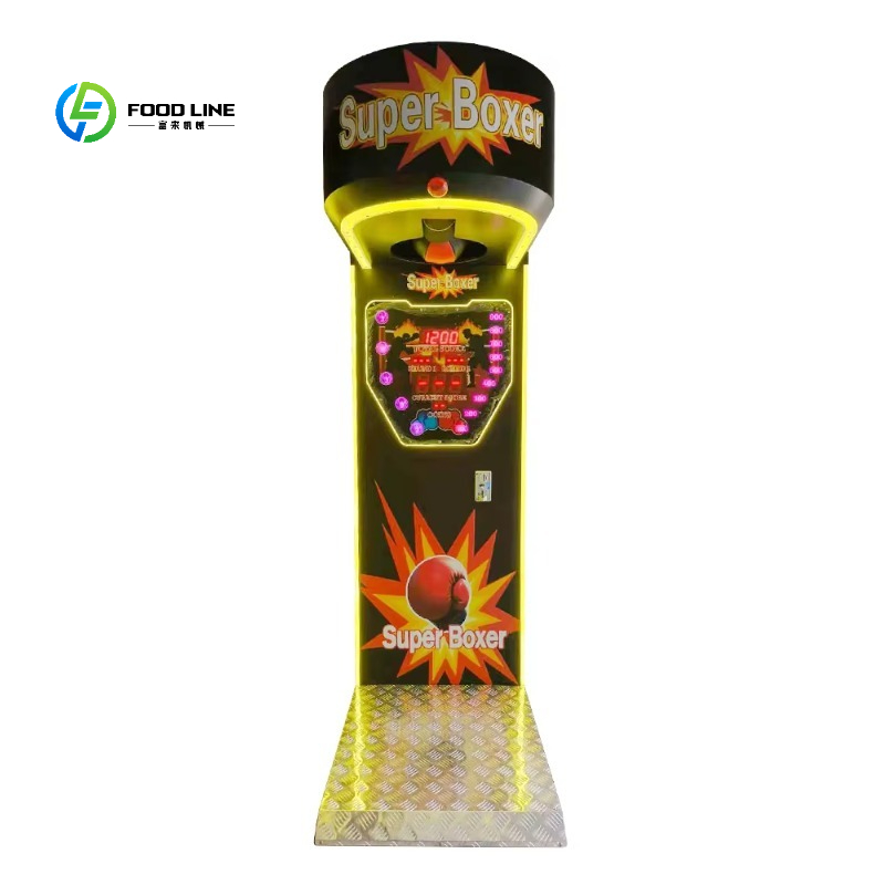 Arcade Games & Vending Co - Máquina de Boxe Eletrônica Operada por