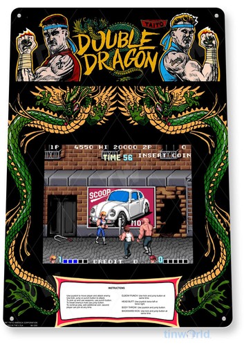 Placa de Arcade Double Dragon, - Arcade Games & Vending Co avaliação e preço