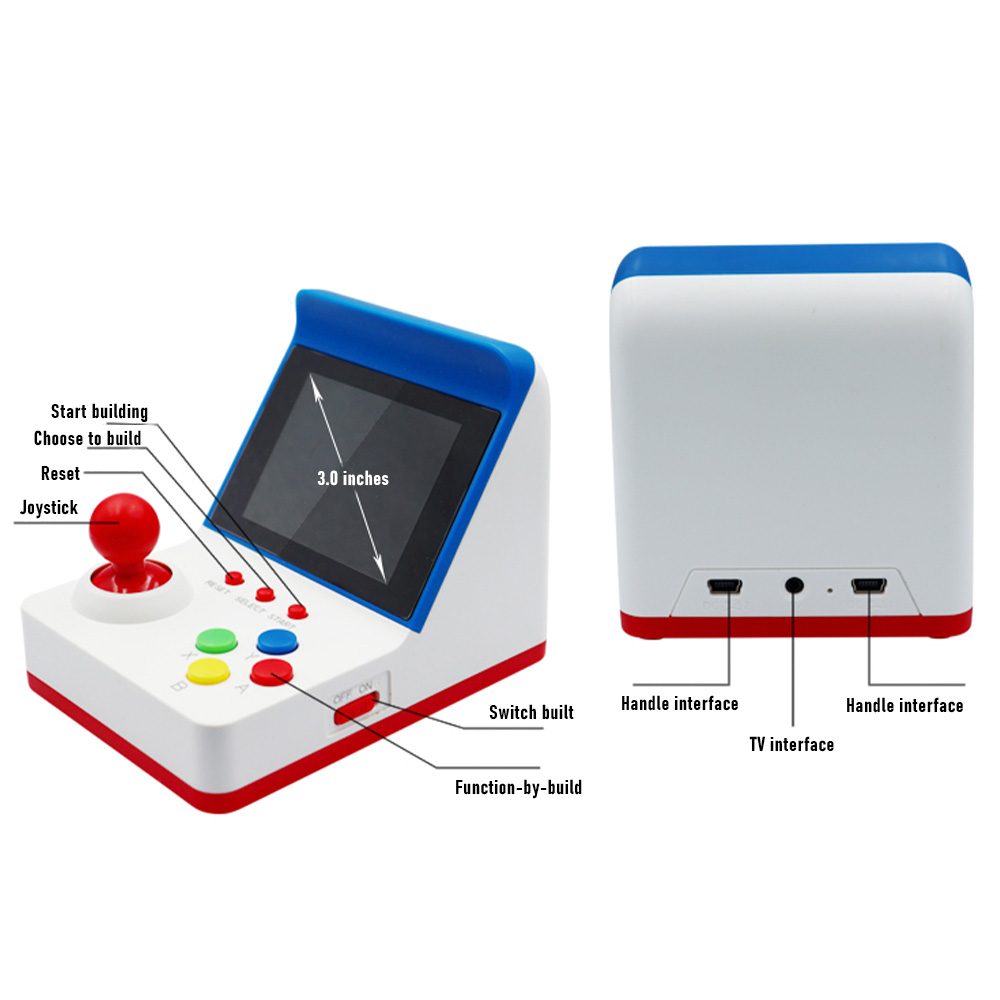 3inch 8Bit Retro Mini Estação  - Arcade Vibes avaliação e preço