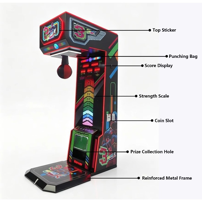 Máquina Simuladora de Boxe Ele - Arcade Games & Vending Co avaliação e preço