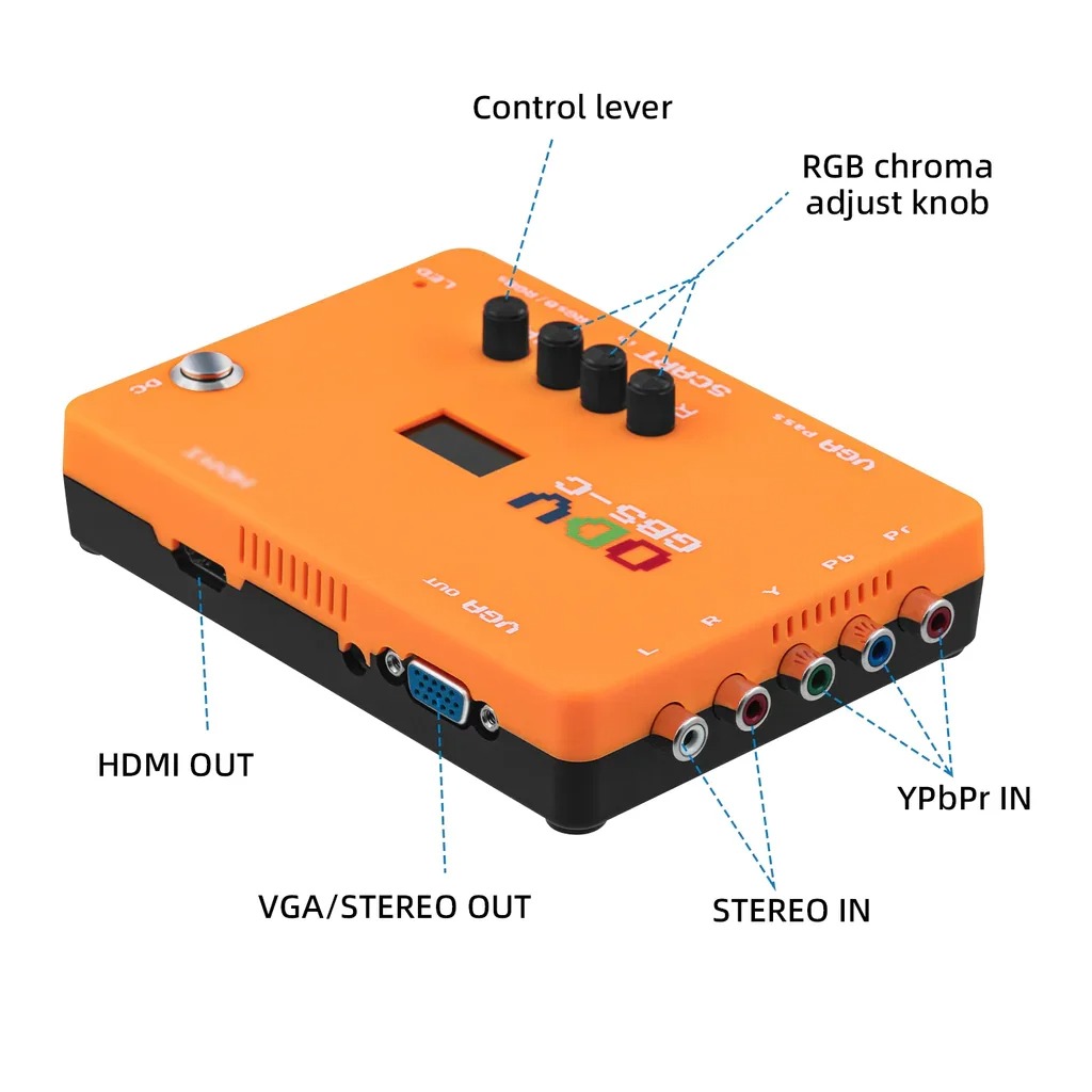 Adaptador AIO ODV-GBS-C OSSC C - Arcade Vibes avaliação e preço